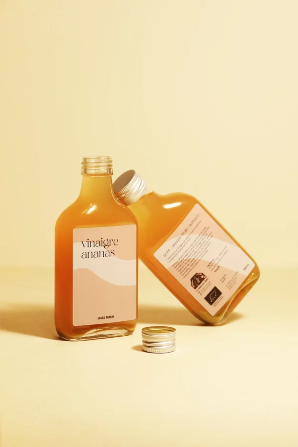 Vinaigre macéré à la sauge ananas certifié agriculture biologique