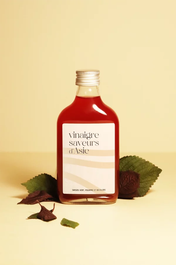 vinaigre macéré au shiso certifié agriculture biologique