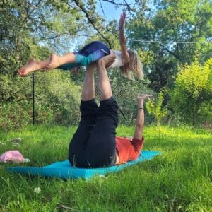 Yoga parent-enfant & découverte des plantes