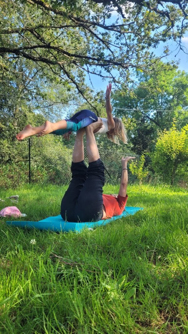 Yoga parent-enfant & découverte des plantes