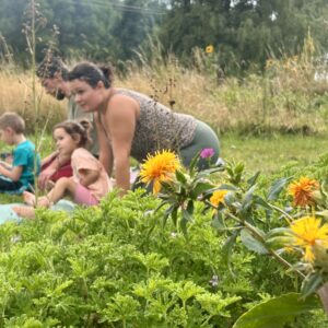 Yoga parent-enfant & découverte des plantes